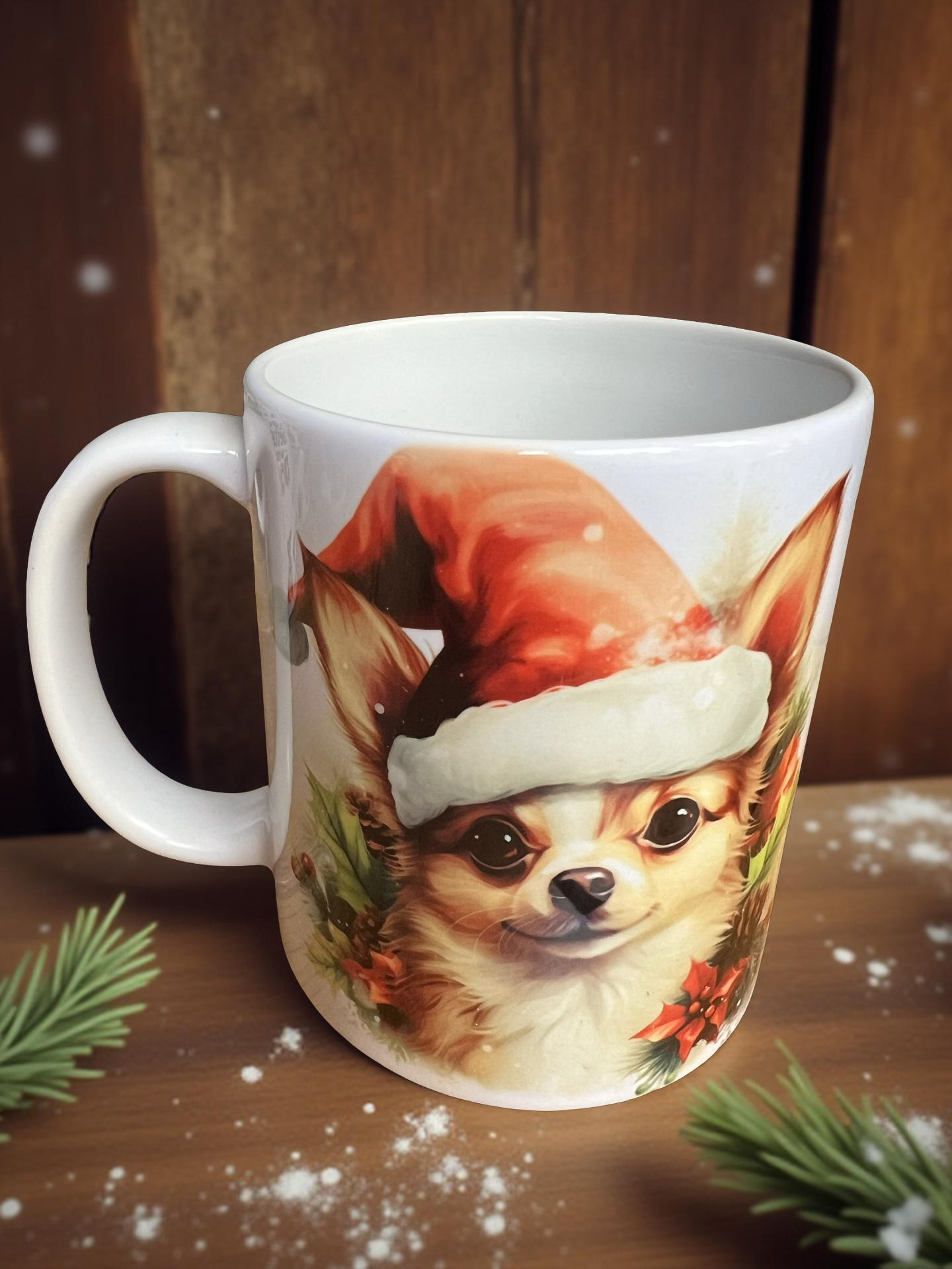 Christmas Chiuhauha Dog Mug
