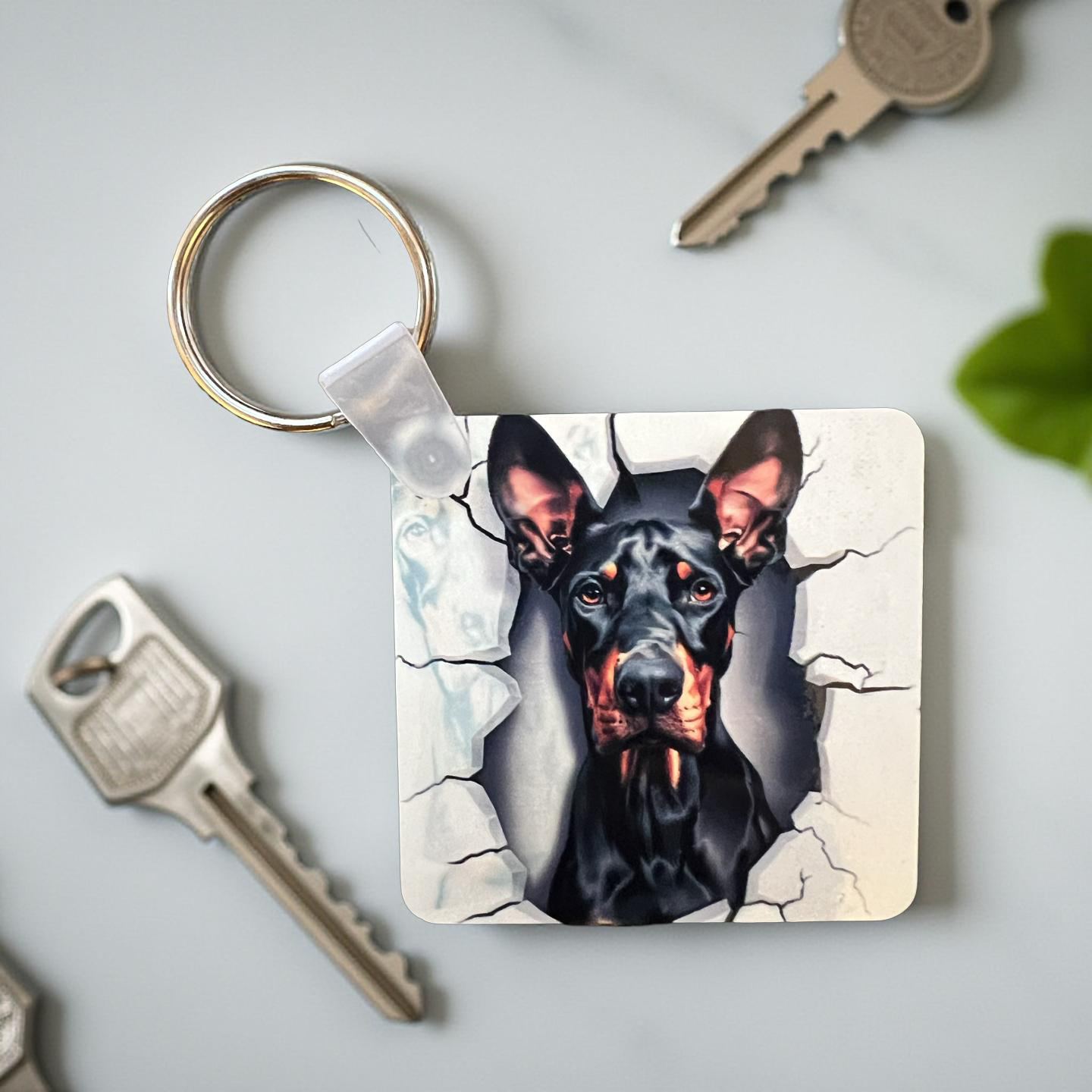 Cane Corso Keyring