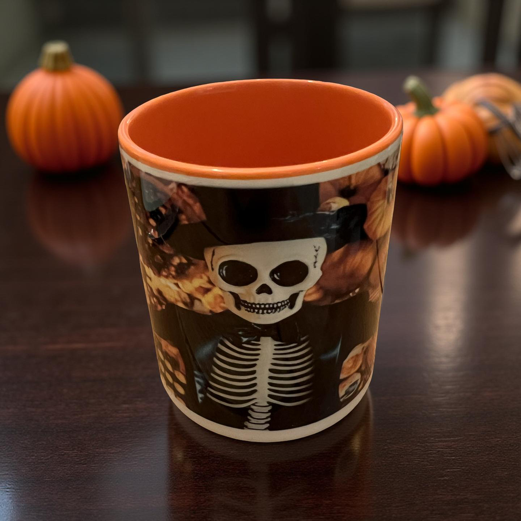 Skeleton Halloween Mug