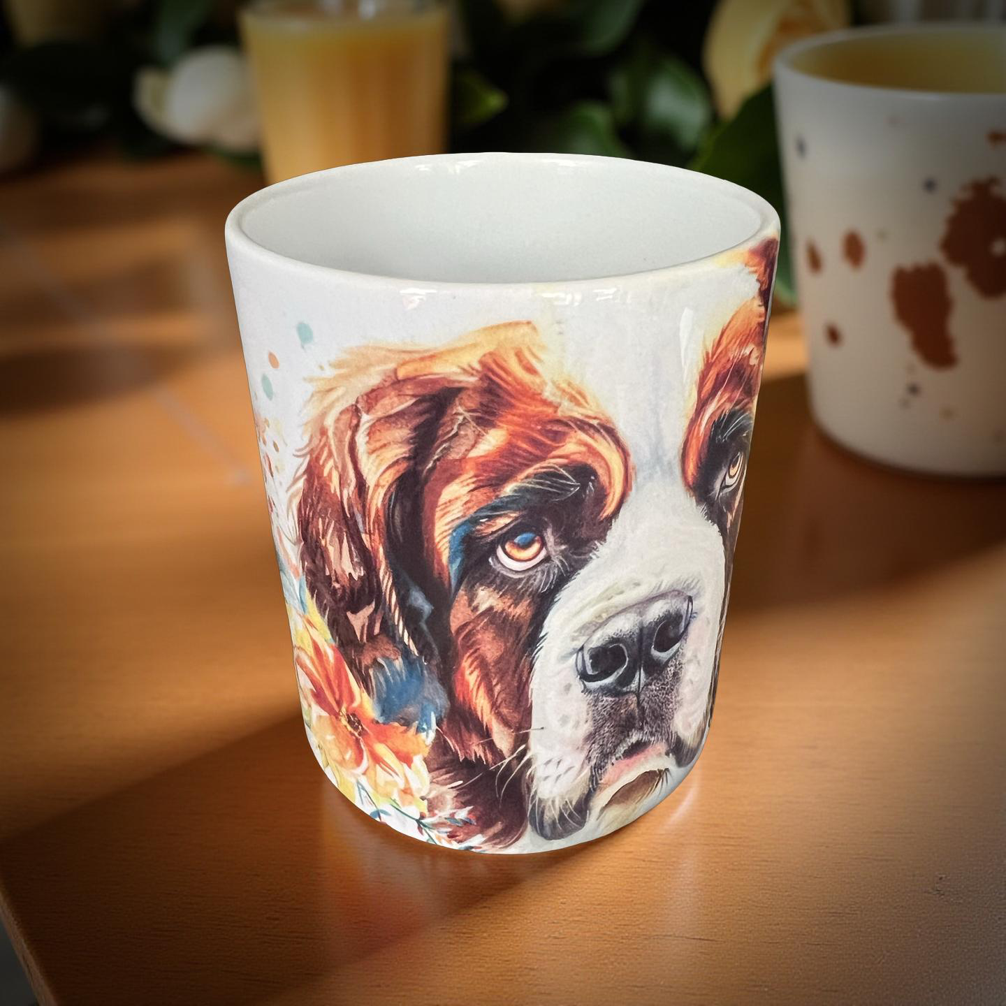 Saint Bernard Dog Mug