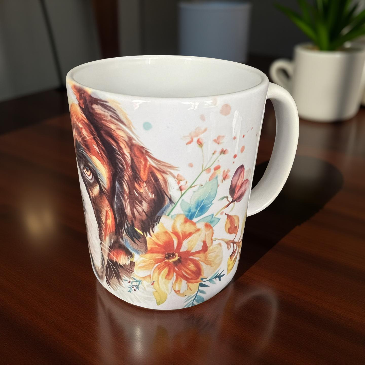 Saint Bernard Dog Mug