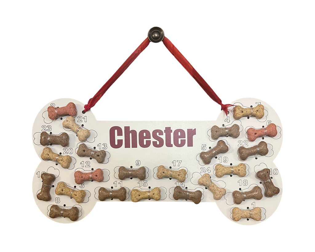 Bone Shaped Doggie Advent Calendar