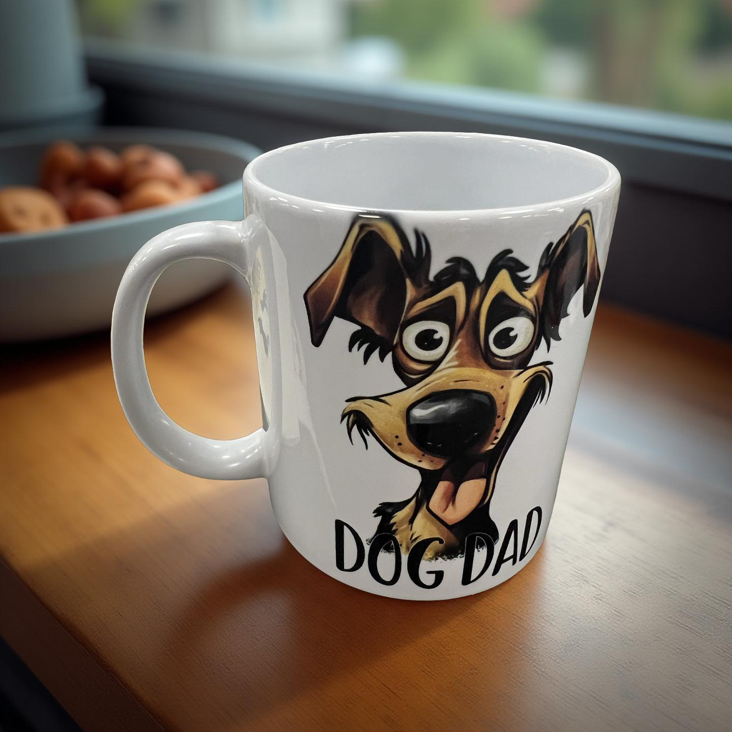 Cartoon Dog Quote Mug