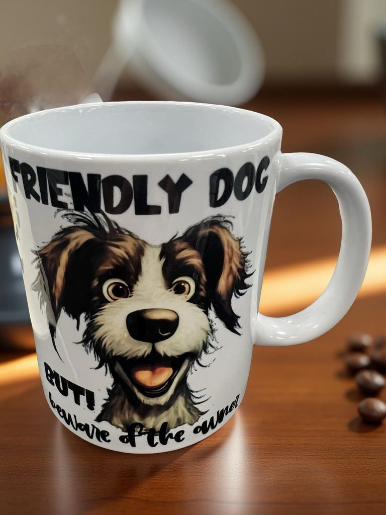 Cartoon Dog Quote Mug